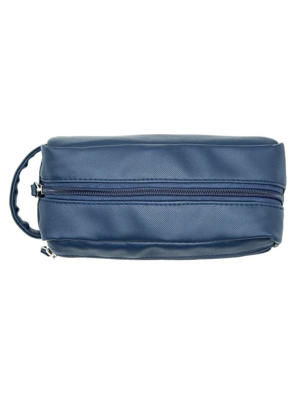 Men's Vegan Navy Blue Dopp kit - Picture 3 of 3